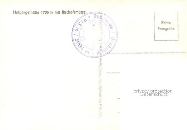 Ramsau Dachstein Steiermark Hofpürgelhütte mit Bischofsmütze Dachst – Bild 2