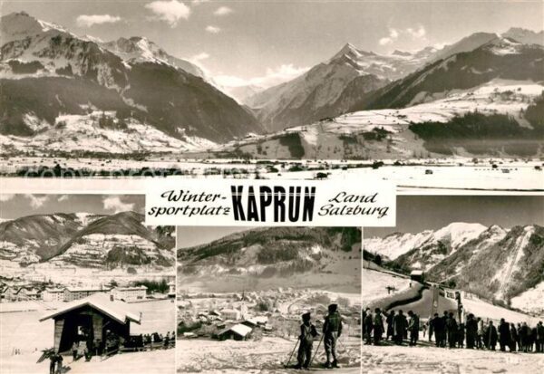 Kaprun Landschaftspanorama Alpen Berghütte Ski
