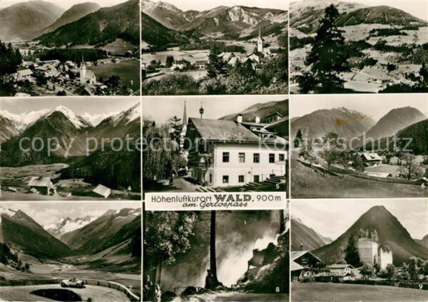 Wald Pinzgau Sulzbachtäler Krimml Gernkogel Alpengas