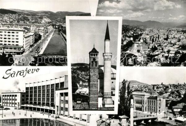Sarajevo Orts und Teilansichten