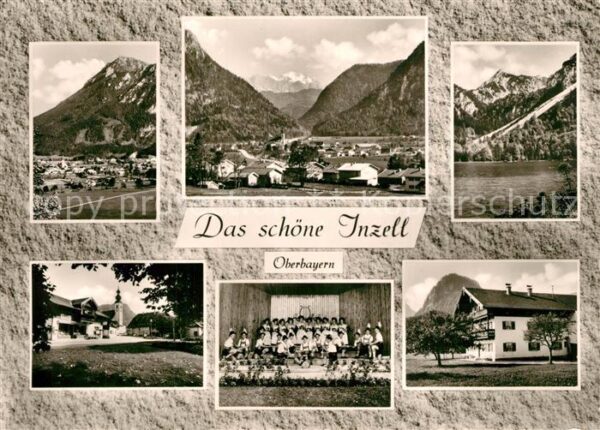 Inzell Teilansichten Trachtengruppe