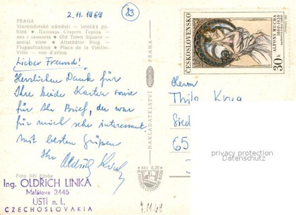 Praha Prahy Prague Fliegeraufnahme – Bild 2