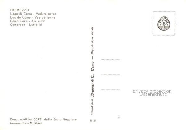 Tremezzo Lago di Como Fliegeraufnahme – Bild 2