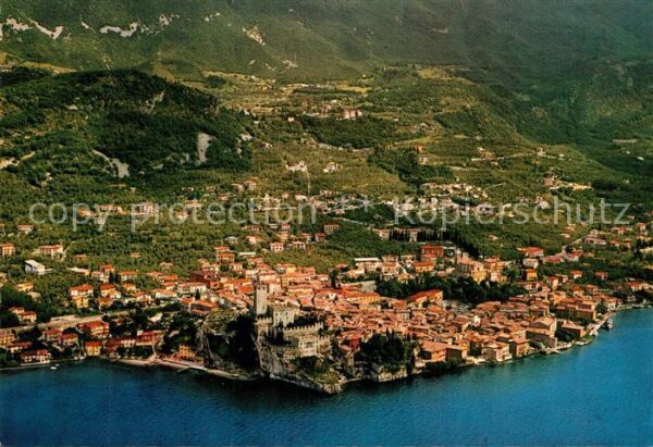 Malcesine Lago di Garda Fliegeraufnahme
