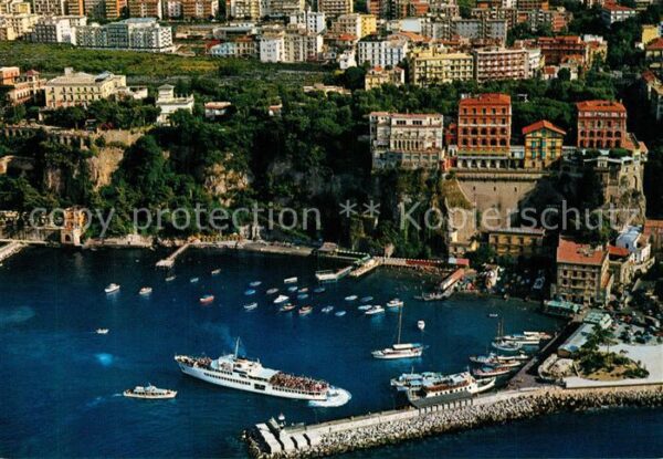 Sorrento Campania Il Porto Veduta aerea