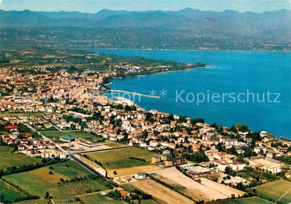 Desenzano Lago di Garda Fliegeraufnahme