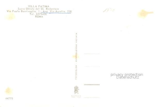 Roma Rom Villa Fatima Restaurant – Bild 2