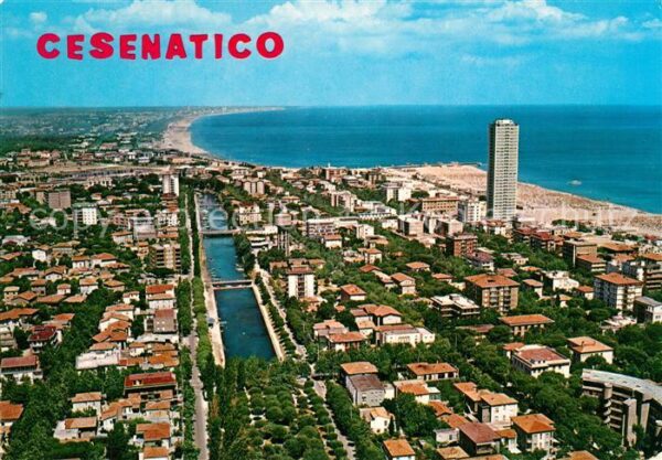 Cesenatico Fliegeraufnahme