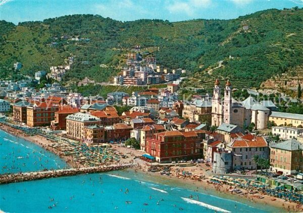 Laigueglia  Scorcio panoramaico visto dall'aereo
