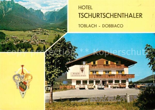 Toblach Suedtirol Hotel Tschurtschenthaler Landschaftspan