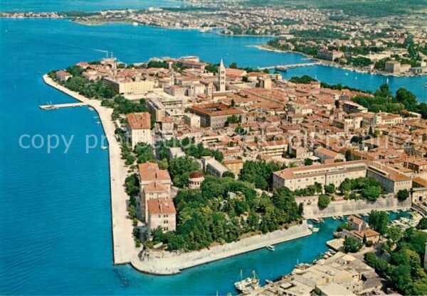 Zadar Zadra Zara Fliegeraufnahme