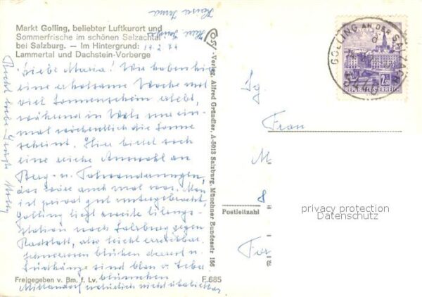 Golling Salzach Lammertal Dachsteinvorberge Fliegeraufn – Bild 2