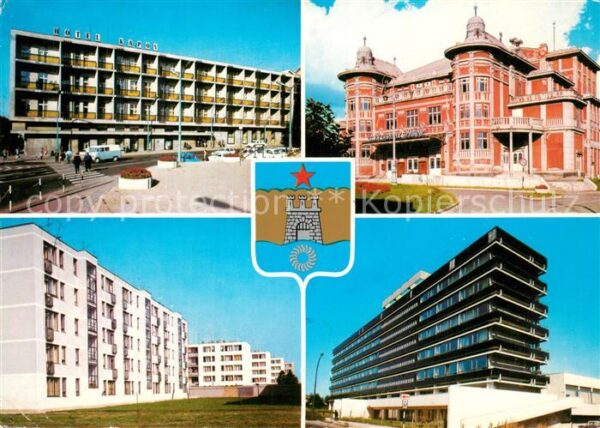 Kaposvar Hotels Gebäude Wohnblocks Hochhäuser