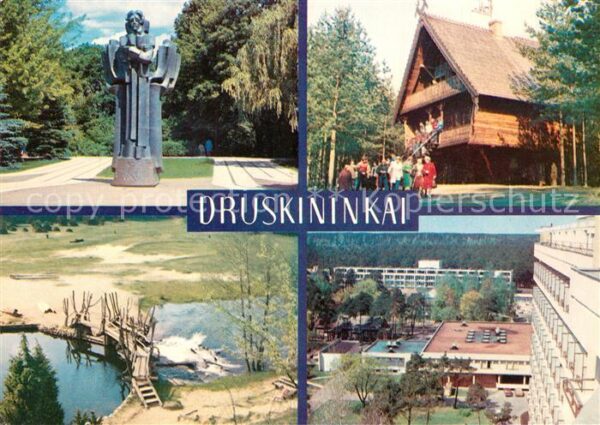 Druskininkai Denkmal Ferienhaus Sanatorium Landschaf