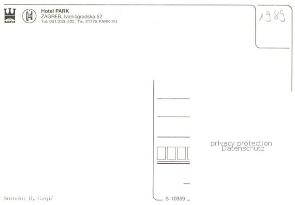 Zagreb Hotel Park – Bild 2