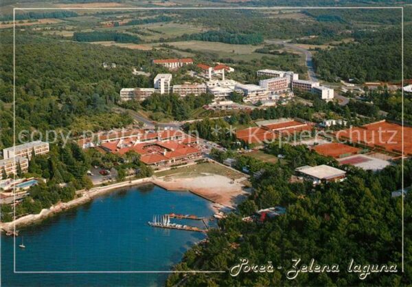 Porec Zelena laguna Hotel Albatros Fliegerauf