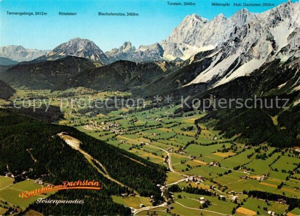 Ramsau Dachstein Steiermark Ramsaukulm Dachsteinsüdwände Tennengebi