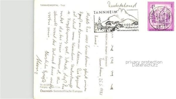 Tannheim Tirol Tannheimertal Alpenpanorama Fliegeraufn – Bild 2