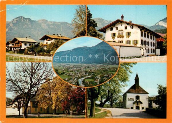 Kramsach Ortsmotive Volksspielhaus Waidhochkirch