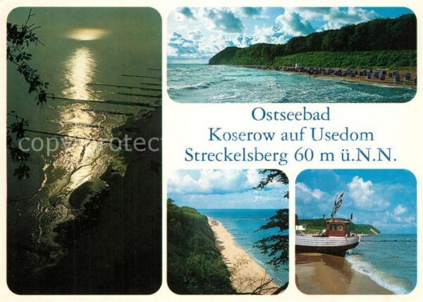Koserow Ostseebad Usedom Streckelsberg Strand Küste
