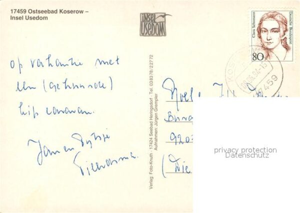 Koserow Ostseebad Usedom Streckelsberg Strand Küste – Bild 2