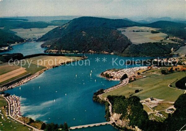 Diemelsee Diemeltalsperre Fliegeraufnahme