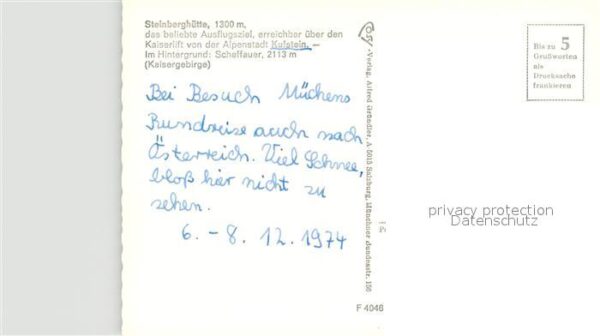 Kufstein Tirol Steinberghütte Ausflugsziel Scheffauer – Bild 2