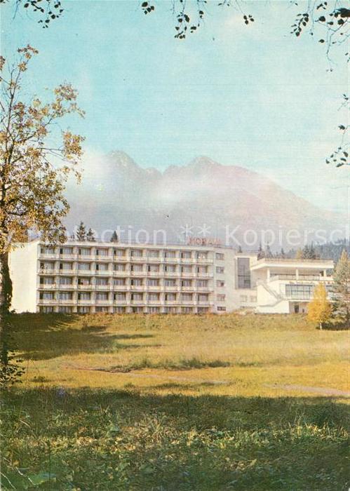 Vysoke Tatry Tatranska Lomnica Zotavovna ROH Morava