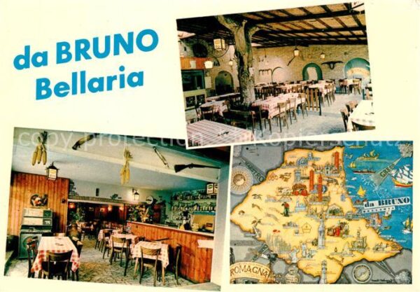 Bellaria Taverna Da Bruno Bar Pizzeria Landkarte