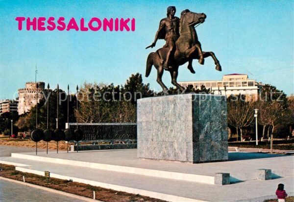 Thessaloniki Statue of Great Alexandre