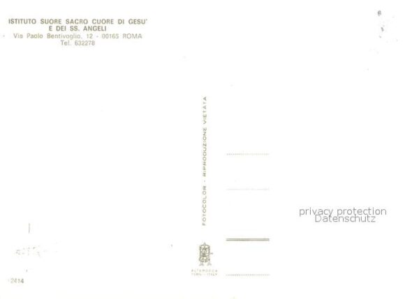 Roma Rom Istituto Suore Sacro Cuore di Gesu e de – Bild 2