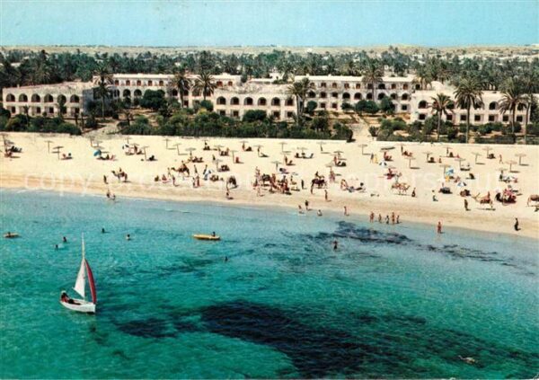Zarzis Hotel Strand Fliegeraufnahme