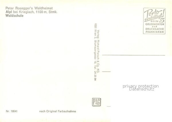 Alpl Peter Rosegger's Waldheimat Waldschule – Bild 2