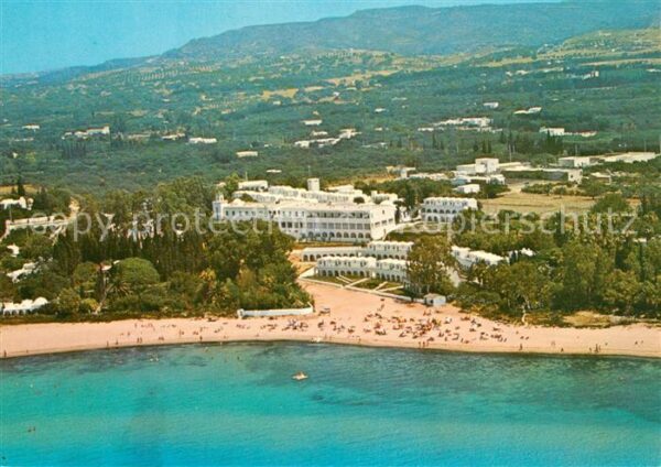 Hammamet Hotel du Golf Plage vue aérienne