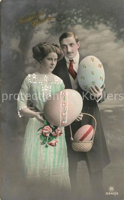 Foto RPH Nr. 3340/2 Ostern Rosen