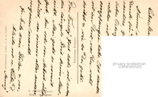 Kuenstlerkarte E. Meier Mignon – Bild 2