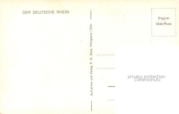 Foto Zeitz F.G. Nr. 1190 Assmannshausen – Bild 2