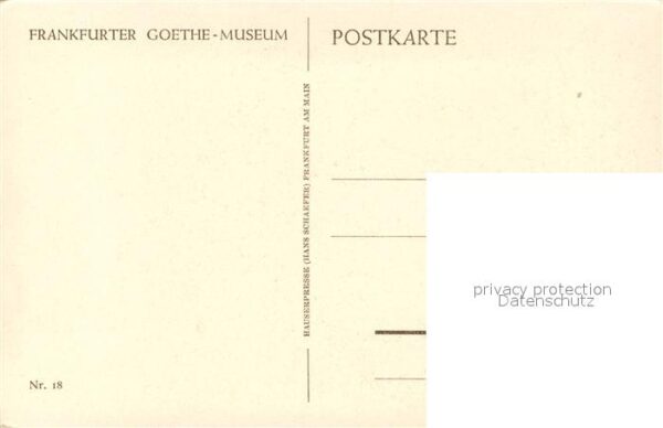 Goethe Johann Wolfgang von Künstlerkarte J. Stieler – Bild 2