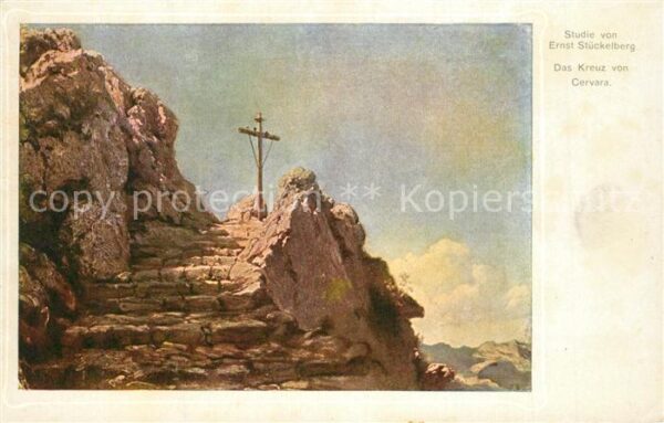 Stueckelberg Ernst Das Kreuz von Cervara