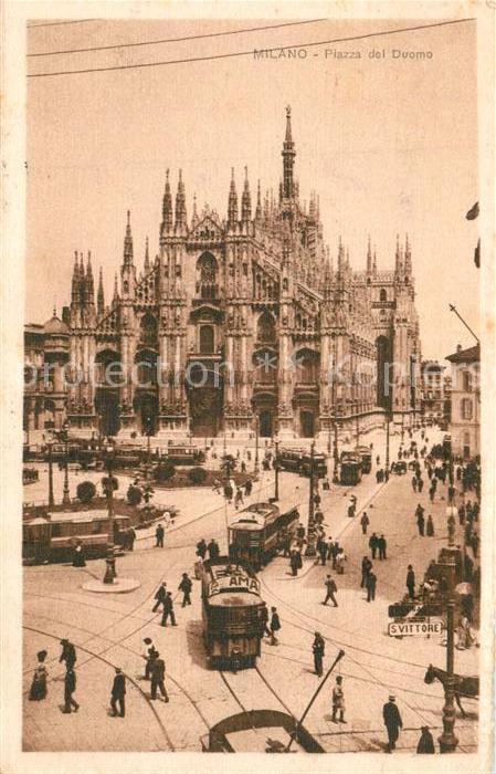 Strassenbahn Milano Piazza del Duomo