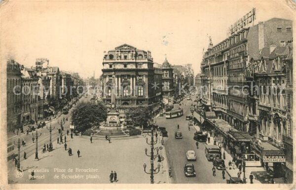Strassenbahn Bruxelles Place de Brouckere