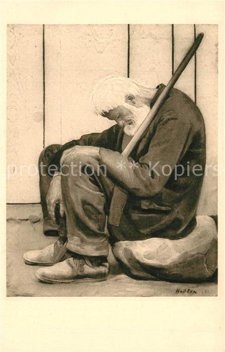 Hodler Ferdinand Der Lebensmüde
