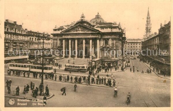 Strassenbahn Bruxelles Bourse