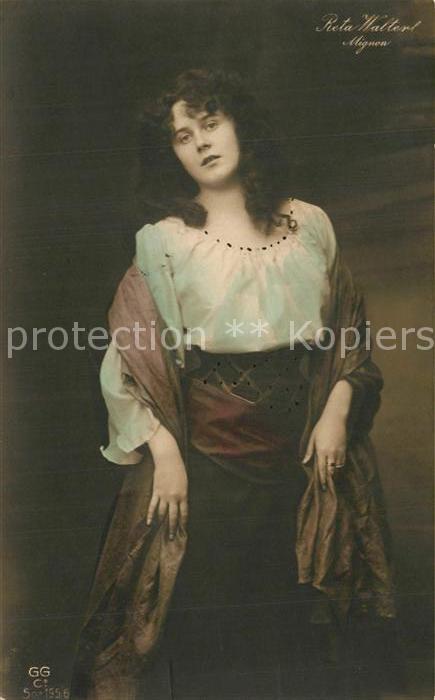 Mignon Schauspielerin Reta Walter