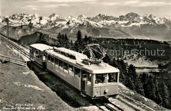Zahnradbahn Rigi-Bahn Rigi-Kulm