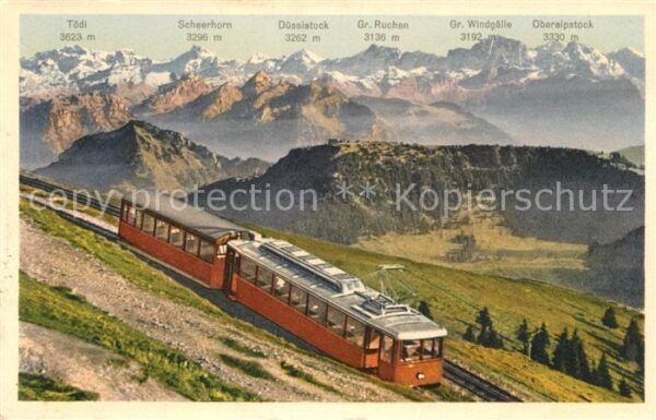 Zahnradbahn Rigi-Kulm Rigi-Scheidegg Glarner- und U