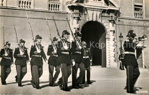 Leibgarde Wache Monaco Carabiniers du Prince