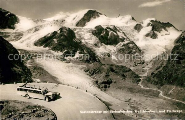 Gletscher Steingletscher Sustenstrasse Gwächtenho