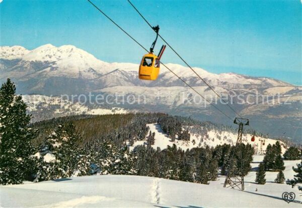 Seilbahn Bonascre Axles Thermes Le Saquet