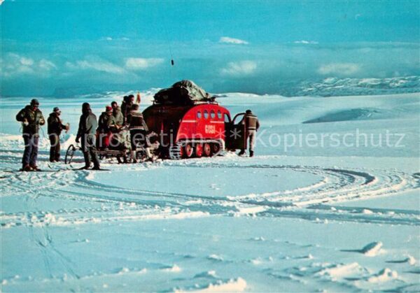 Gletscher Schneeauto Vatnajökull Island